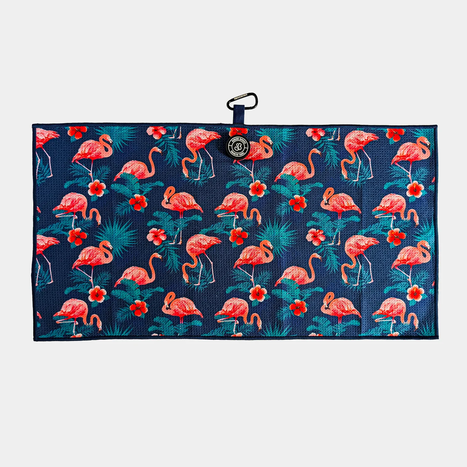 Flamingo Magnetic Golf Towel - Image 3