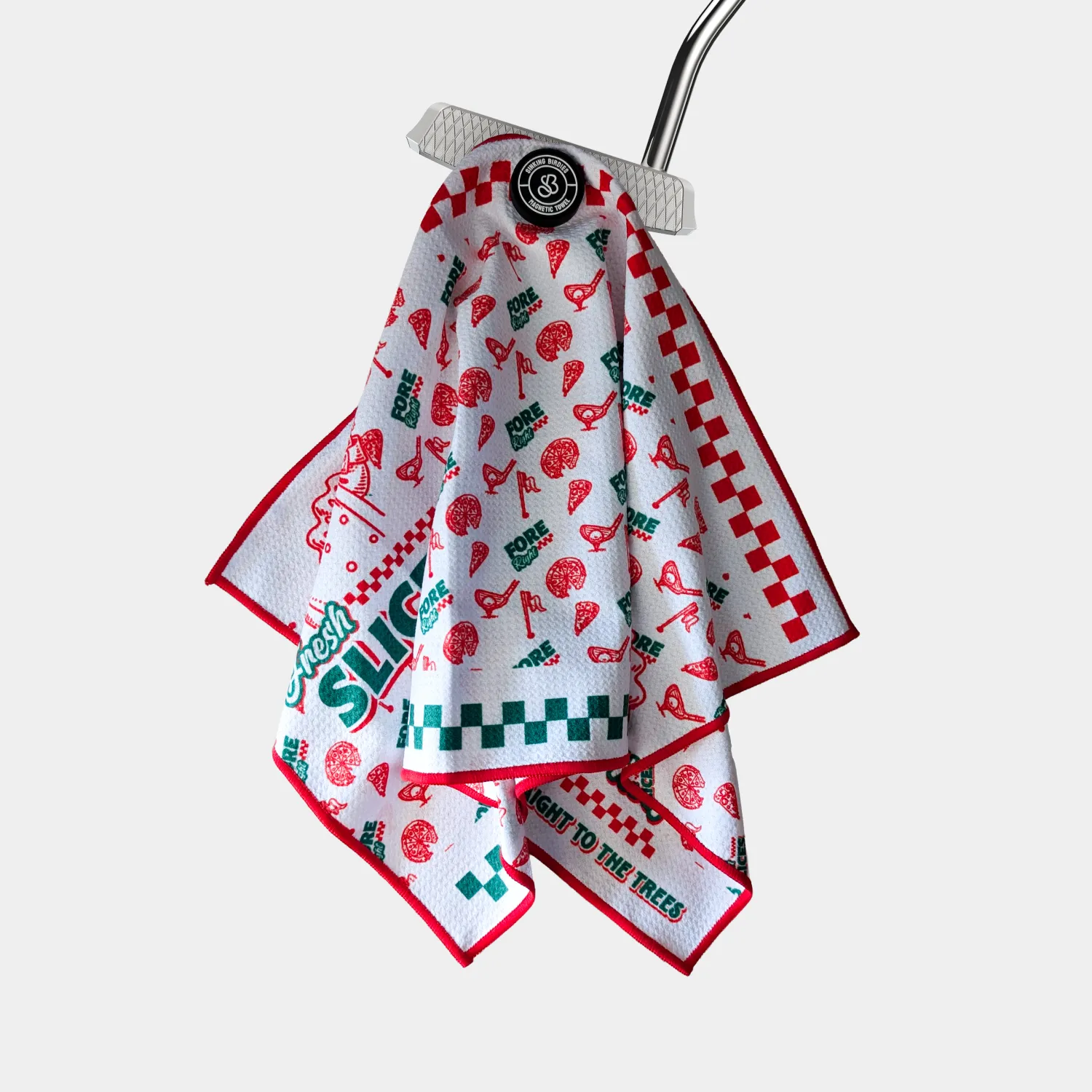 Fresh Slices Magnetic Golf Towel - Image 4