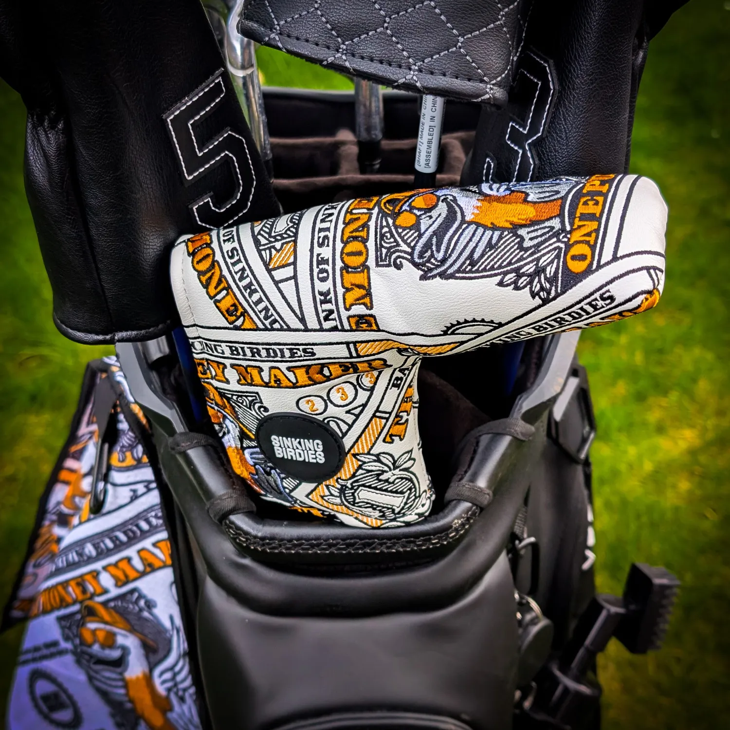 Money Maker Blade Putter Headcover - Image 2