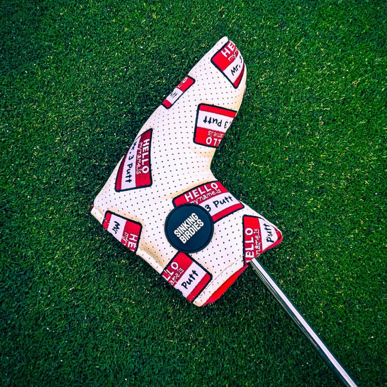Mr 3 Putt Blade Putter Headcover - Image 4