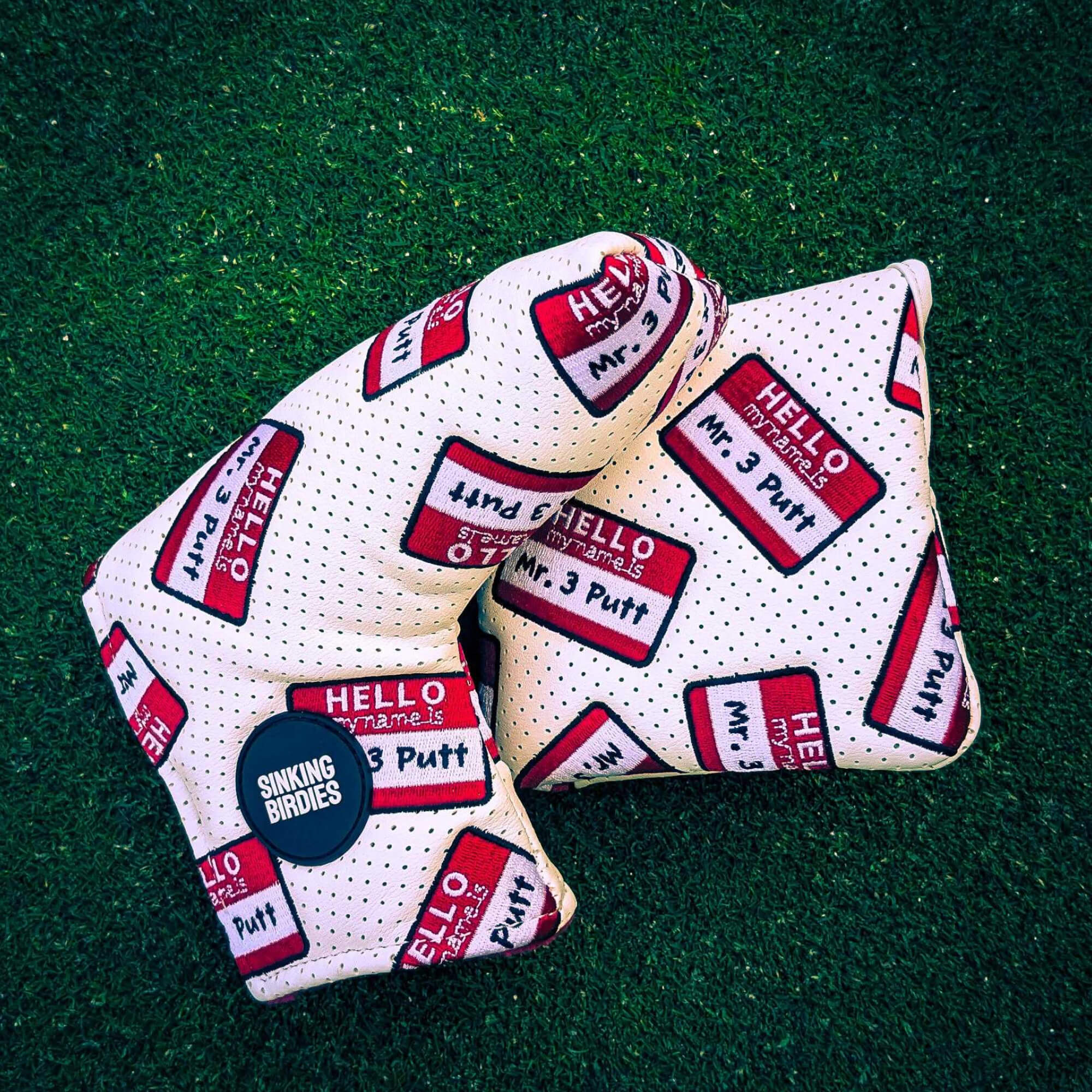 Mr 3 Putt Mallet Putter Headcover - Image 5