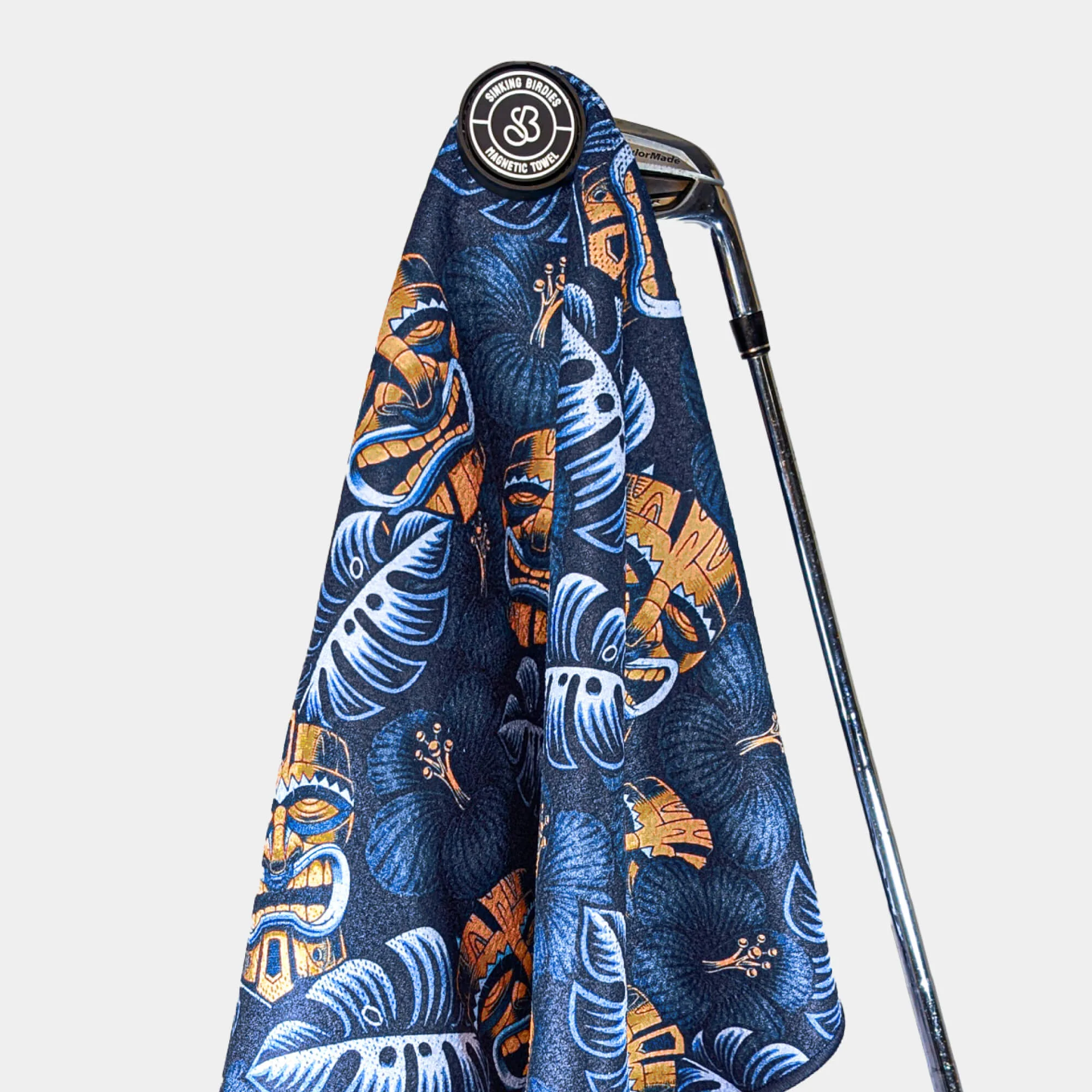Tiki Gold Magnetic Golf Towel - Image 3