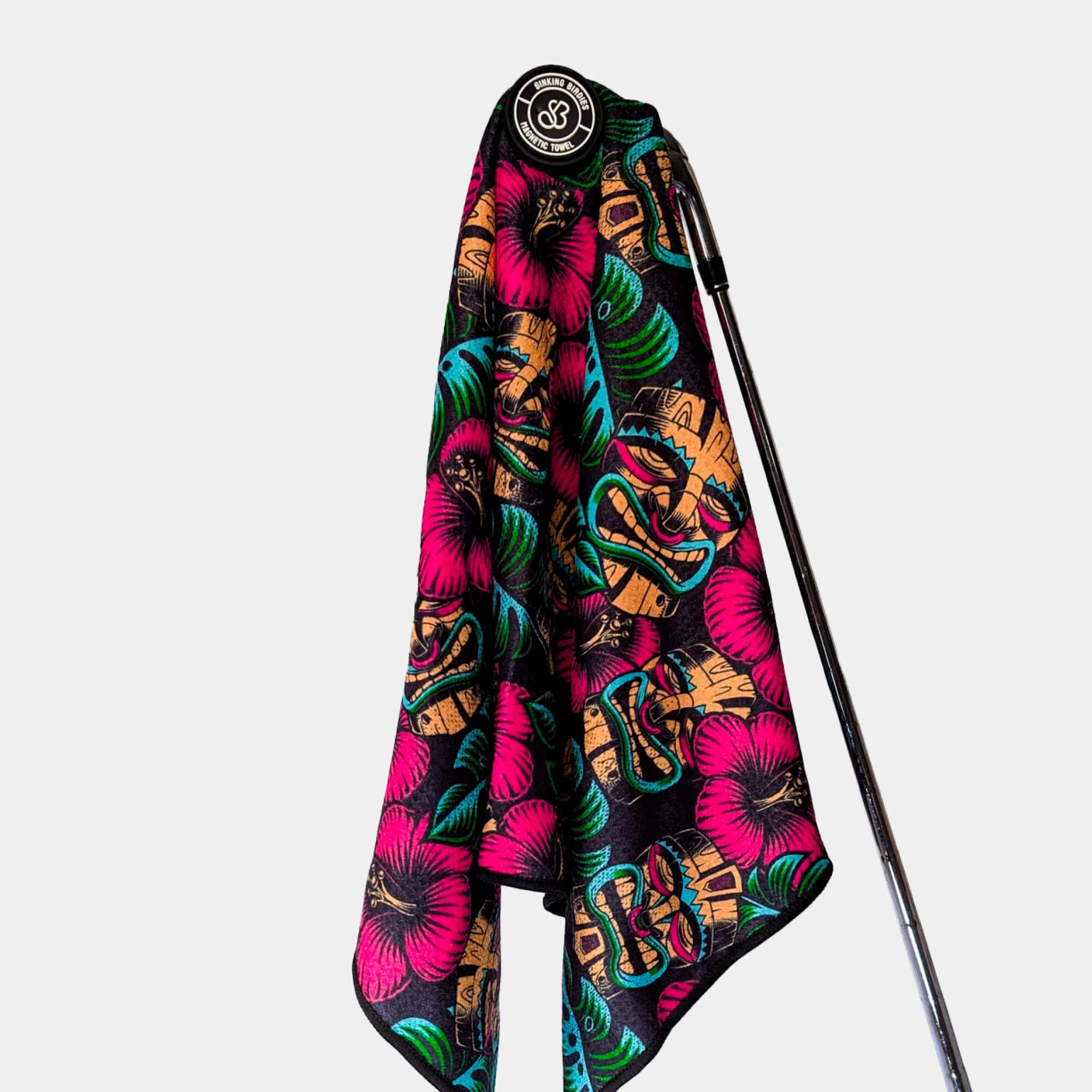 Tiki Tap-in Magnetic Golf Towel - Image 4